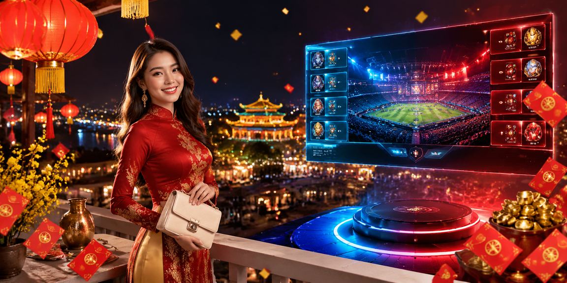 Người dùng Huế theo dõi esports qua điện thoại tại chợ đêm